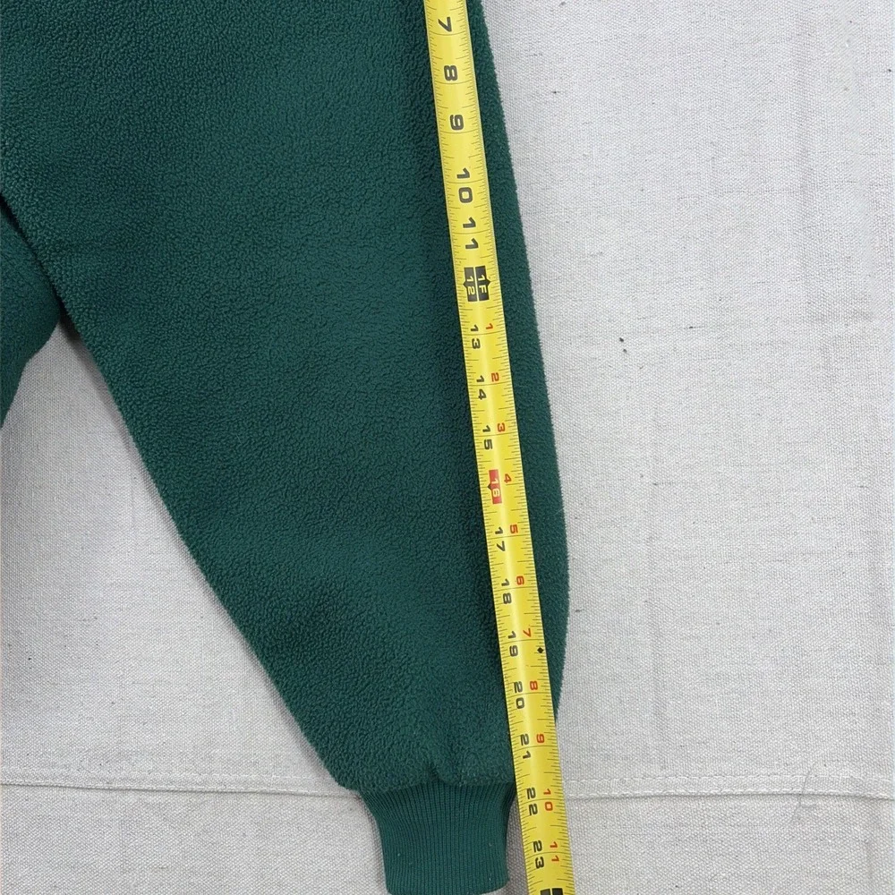 Vintage 90s Y2K  Eddie Bauer Fleece Jacket Full Zip - XL Large green